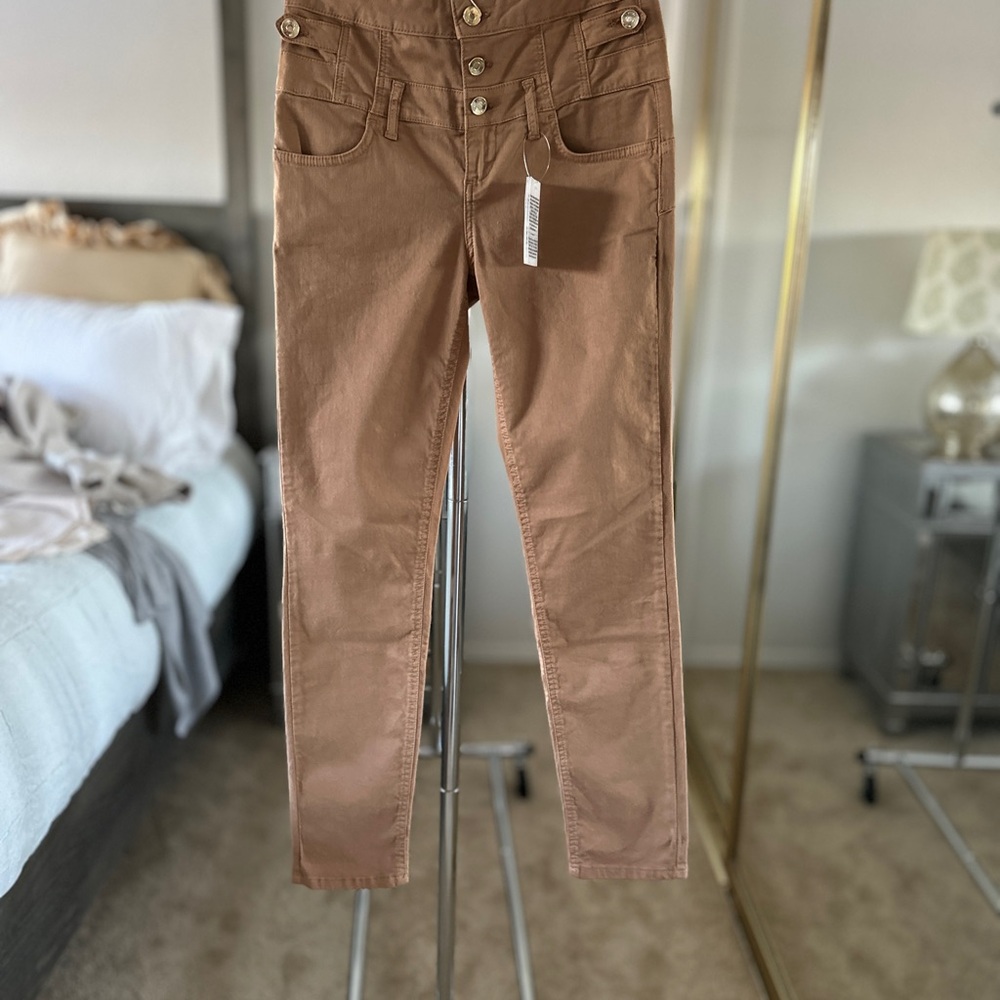 Liu Jo Brown Skinny Pants Versatile and Stylish